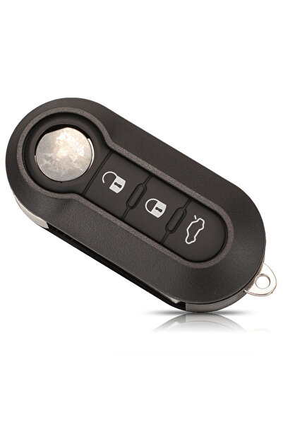 Choice1 غطاء مفتاح سيارة قابل للطي بثلاثة أزرار من جينغيوكين، مناسب لسيارات ف...