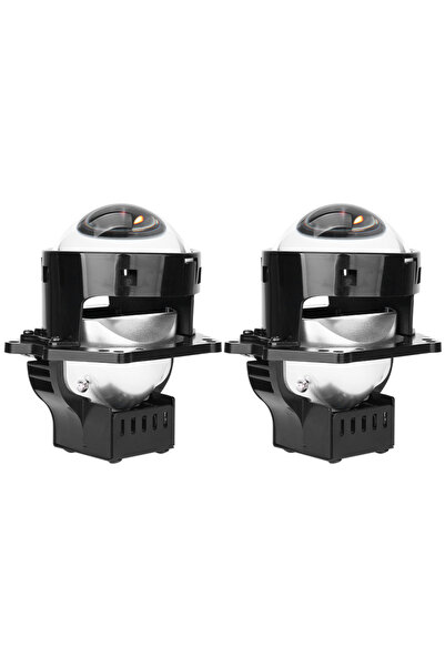 Choice 2pc 300W 3 inch Bi-led Lens 30000LM LED Projector Lenses For Hella Hea...