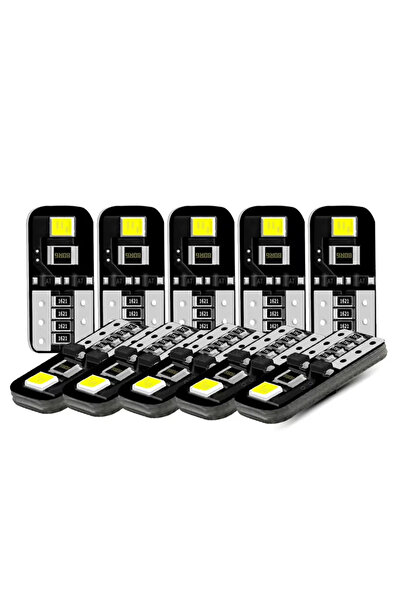 Choice white 10PCS 10/2Pcs T10 W5W LED Canbus No Error 194 168 501 Bulb 5W5 C...