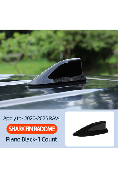 Choice1 Piano Black For TOYOTA 2020 2021 2022 2023 2024 2025 RAV4 ﻿Roof anten...