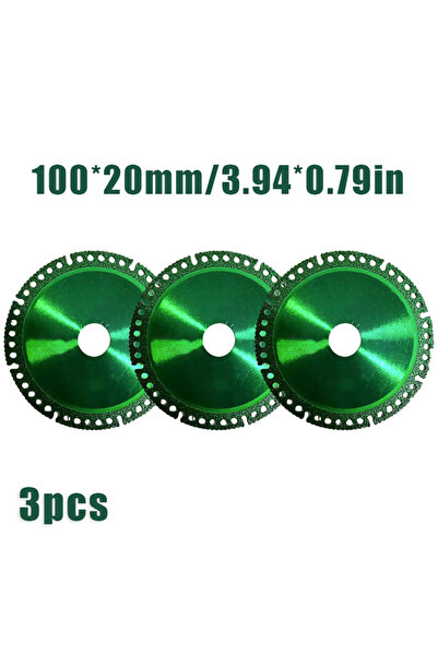 Choice 3pcs 100x20mm 3pcs Multifunctional Cutting Saw Blade Diamond Saw Thin ...