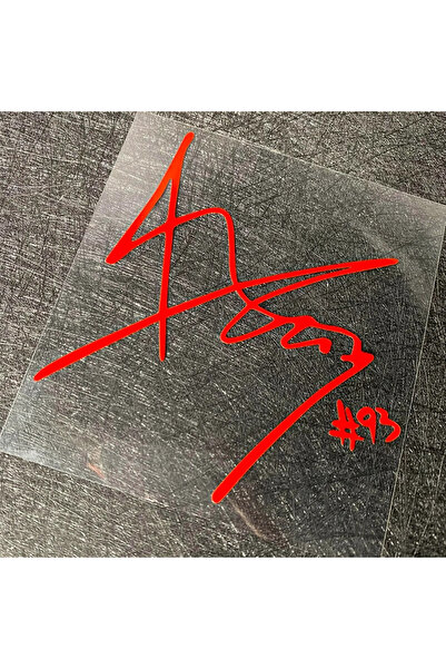 choice2 Red. 1PC "Racing Signature #93 Theme" Car & Motorcycle Sticker Decal ...