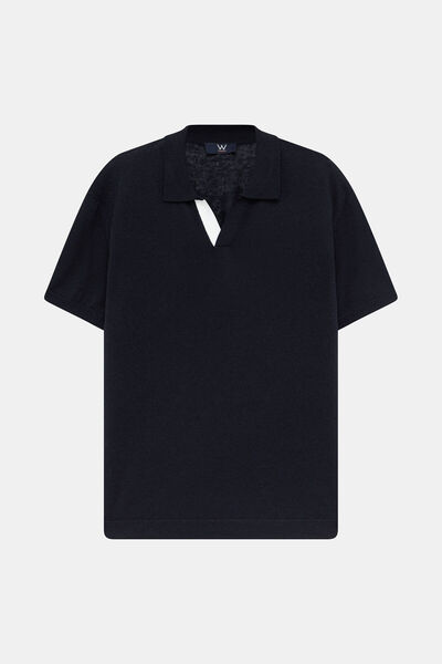 W Collection LACİVERT POLO YAKA T-SHİRT