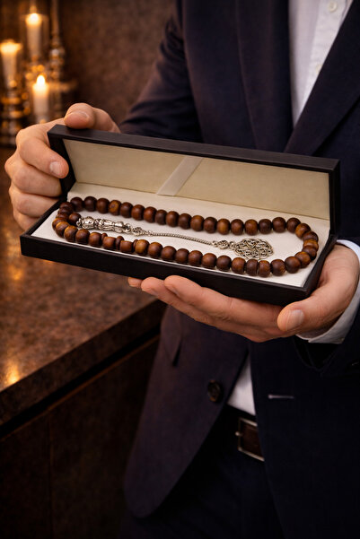 Generic Luxury wooden prayer beads with an elegant box – a special gift for m...