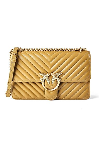 PİNKO Love One Umhängetasche Leder 26,5 cm