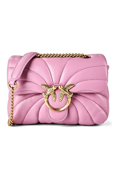 PİNKO Love Puff Schultertasche Leder 23 cm