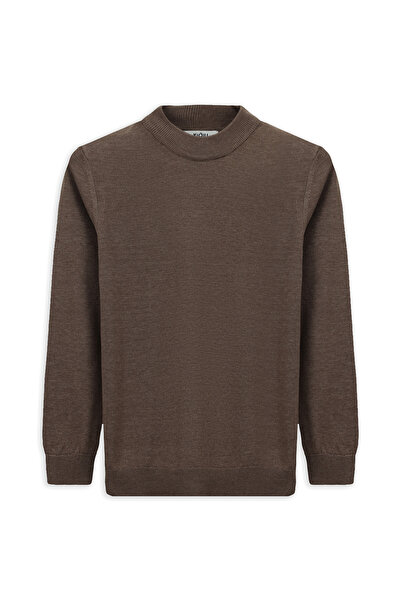 Kiğılı Half Turtleneck Regular Fit Cotton Knitted Sweater