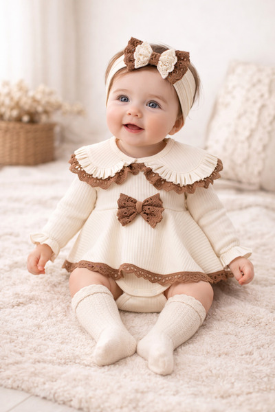 bebekyol Adel Baby Girl Romper