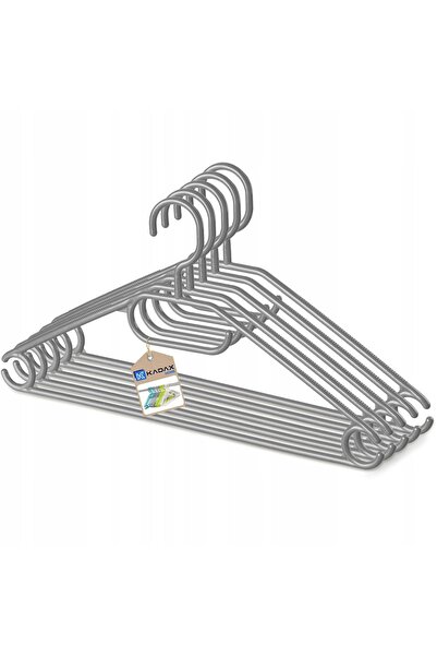 KADAX Umerașe rotative din plastic pentru haine, gri, 5 buc.