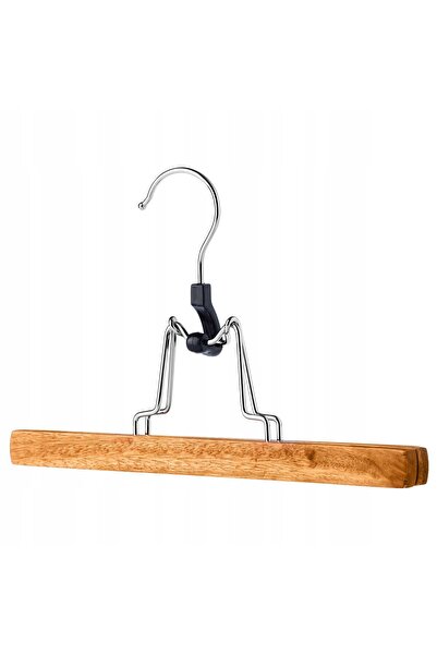 KADAX Wooden Double Clothes Hanger for Trousers for Loft Wardrobe Strong