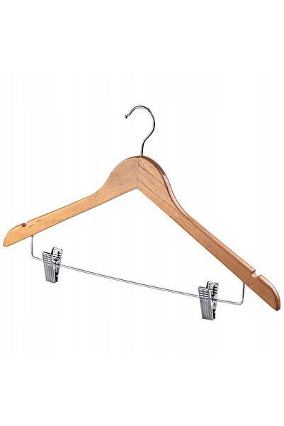 KADAX Cuier din lemn cu cleme pentru dulapuri de mansardă, rezistent