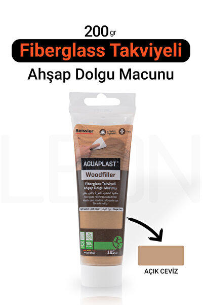 Aguaplast Ahşap Parke Tamir Macunu AÇIK CEVİZ Mobilya Masa Dolgu Çatlak Çizik...