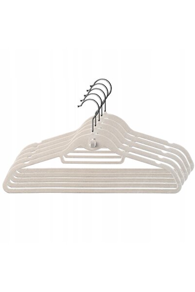 KADAX Clothes Hanger Jackets Clothes Hangers For Wardrobes Flocked 5pcs