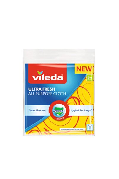 Vileda Set of 3 x 2 Universal Wipes, Vileda, Ultra Fresh