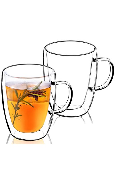 KADAX Pahare termic pentru cafea, ceai, latte, căni cu pereți dubli de 350 ml...
