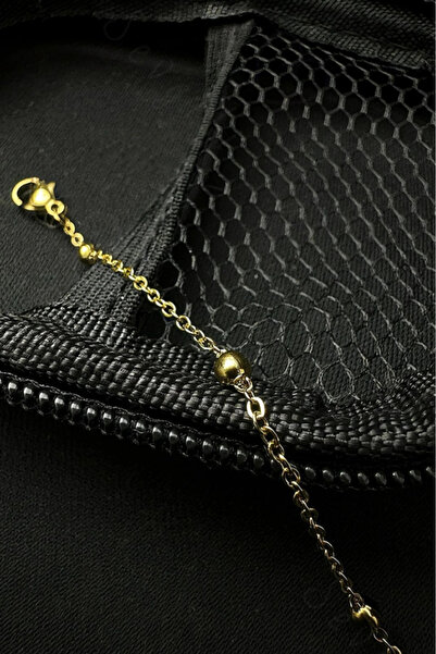 SEVGİLİ TAKI Gold Color Bulk Chain Anklet |   Steel Anklet |   1+ Series