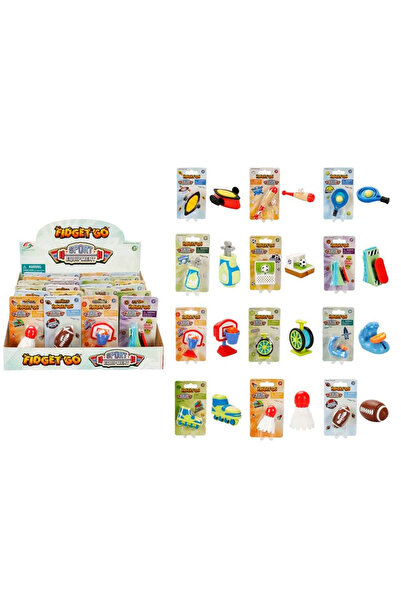 TOYFEST لعبة فيدجت جو الرياضية لتخفيف التوتر - قطعة واحدة