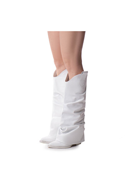 Modish Boutique Ciocate piele naturala de dama Myko White 8