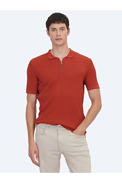 Kip Kiremit Patterned Knitwear