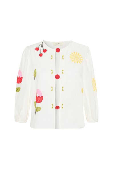 Mudo NAKIŞLI DÜĞME DETAYLI BLUZ