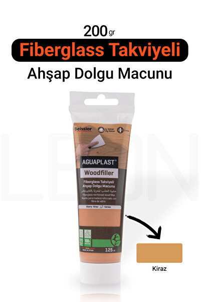 Aguaplast Ahşap Parke Tamir Macunu KİRAZ Mobilya Masa Dolgu Çatlak Çizik Gide...