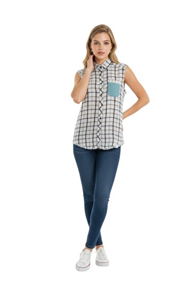 BRANDLAND Women's Zero Sleeve Shirt