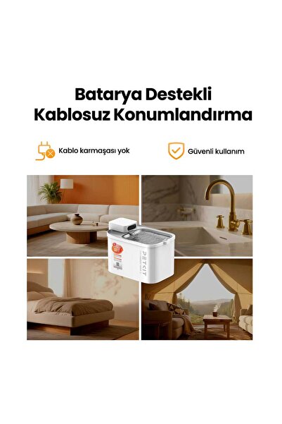 Petkit Eversweet Max 2 (UVC) Su Pınarı (Resmi Distribütör Garantili)
