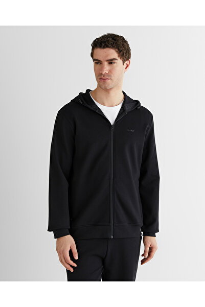 Gant Erkek Siyah Fermuarlı Hırka