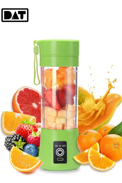DAT خلاط محمول، لتحضير الميلك شيك والعصائر، كوب عصارة صغير قابل لإعادة الشحن ...
