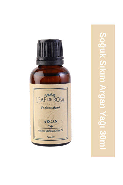 LEAF DE ROSA زيت الأرغان 30 مل - نقي 100% ومعصور على البارد - للعناية بالشعر ...