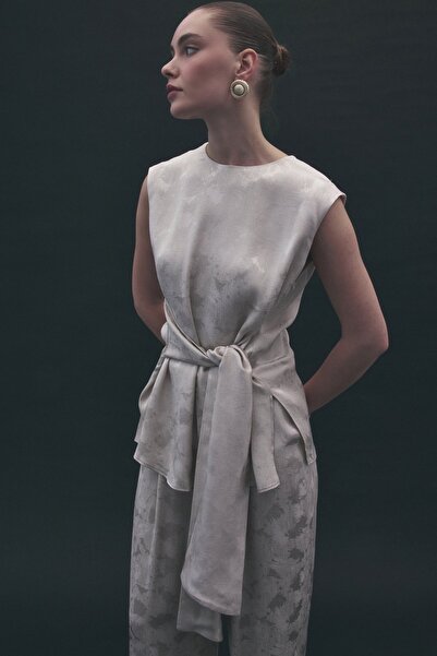 Sateen Μπλούζα Καμίλα - Μπεζ