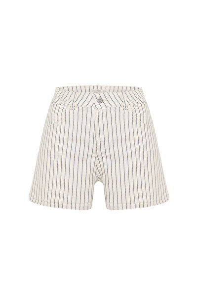 Mudo شورت قصير مخطط
