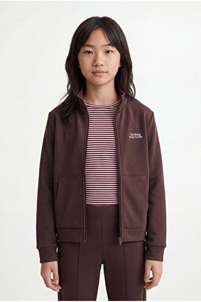 PAULMARK Girl's Soft Textured Sweatshirt