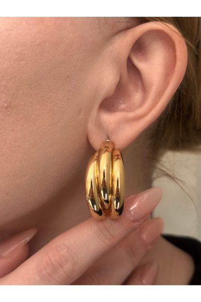 Charmist Steel Mono Earrings