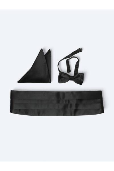 Kip Μαύρο Σετ Παπιγιόν Ζώνης