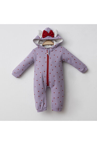 Micii Ștrumfi Salopetă mov MariMar pentru fete