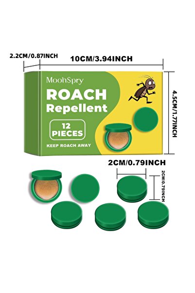 MOONSPRY Roach Killer – Complete Kit for Killing Roaches with Adhesive Baits.
