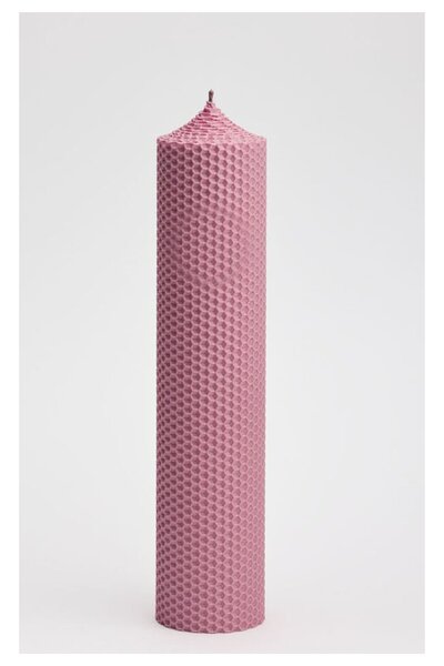 PRICHINDEL Lumânare tip fagure, ceară, lavandă, 30 cm