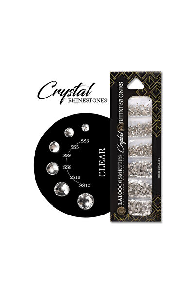 Laloo Cosmetics Strasuri Transparente Laloo