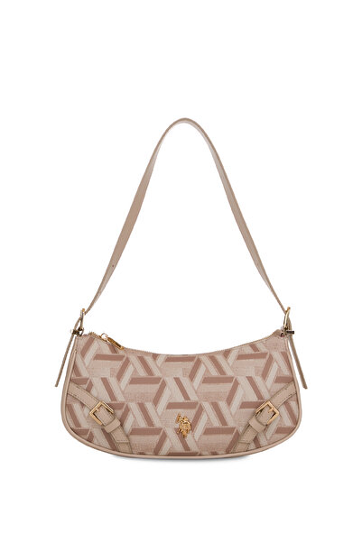 U.S. Polo Assn. K.Bej-K.Bej Kadın Omuz Çantası Us25518