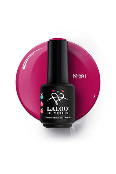 Laloo Cosmetics 291 Burgundy Rose | Laloo gel polish 15ml