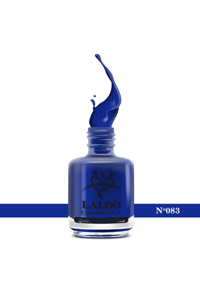 Laloo Cosmetics No. 083 Classic Blue| Laloo classic nail polish 15 ml