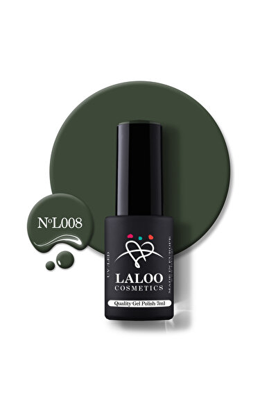 Laloo Cosmetics 008 Khaki | Laloo gel polish 7ml