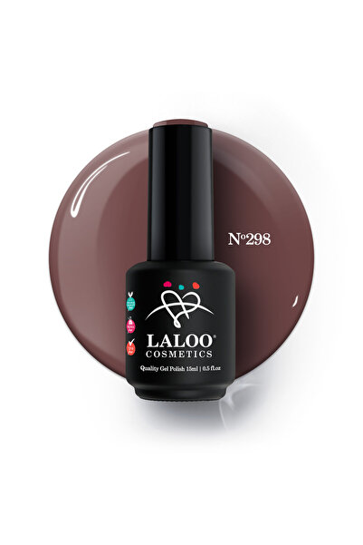 Laloo Cosmetics 298 Есенно кафяво | Laloo гел лак 15 мл