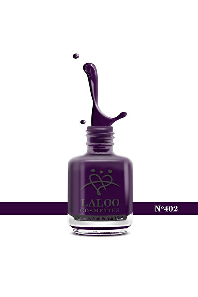 Laloo Cosmetics Νο.402 Eggplant | Nail Polish 15ml