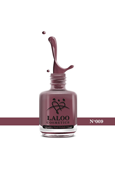 Laloo Cosmetics No.009 Dusty Rose| Laloo classic nail polish 15 ml