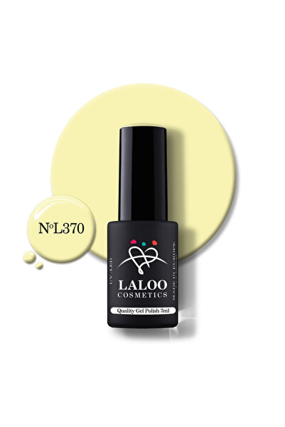 Laloo Cosmetics 370 Lemon Yellow | Laloo gel polish 7ml