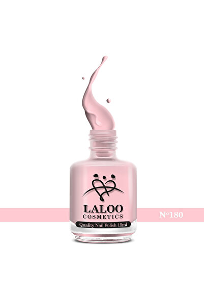 Laloo Cosmetics No.180 Pink Lemonade| Oja clasica Laloo 15 ml