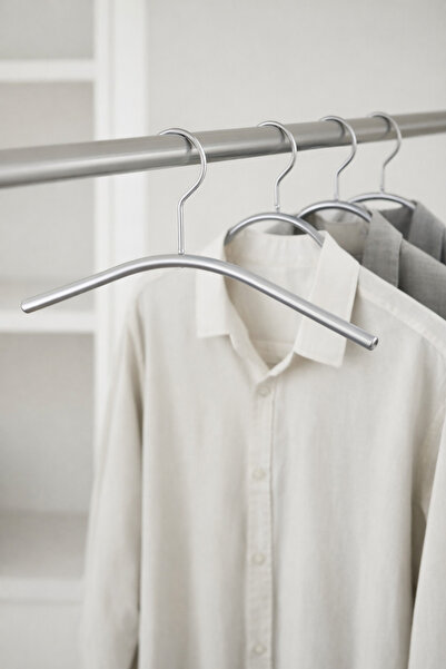 Binbirreyon Çelik Elbise Askısı 45cm Askılık Otel Tipi Askılık DE258