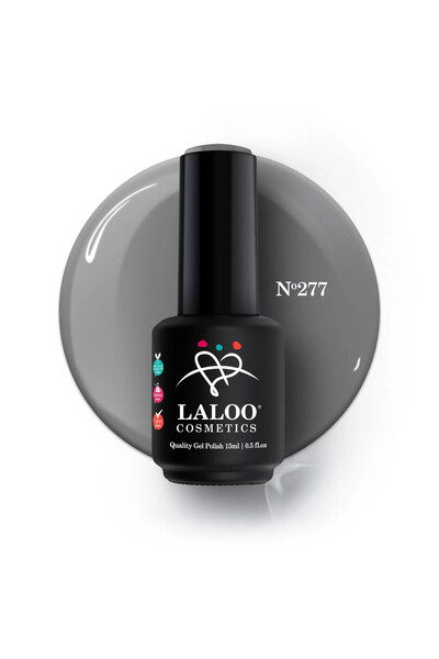 Laloo Cosmetics 277 Iron Gray | Laloo gel polish 15ml